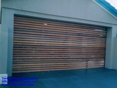 Timber Garage Door 0013